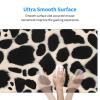 YYHWHJDE Nice Cowhide Pattern Large Office Gaming Mouse pad 16 x 29.5 in : Strong Adhesion and Durability Precision Edge Locking view 4
