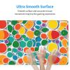 YYHWHJDE Cartoon Color Circle Pattern Large Office Gaming Mouse pad 16 x 29.5 in : Strong Adhesion and Durability Precision Edge Locking view 4