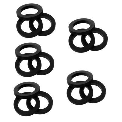 OSALADI 15pcs Cassette Tape Recorder Rubber Belts Drive Belts for Easy Installation Tape Machines