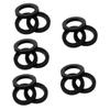 OSALADI 15pcs Cassette Tape Recorder Rubber Belts Drive Belts for Easy Installation Tape Machines view 1