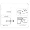 Custom Credit Card USB Flash Drives 50 Pack, Personalized Logo Text Bulk - as Corporate Gifts and Promotional Giveaways (64GB, 50PACK) view 3
