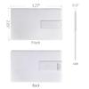 Custom Credit Card USB Flash Drives 50 Pack, Personalized Logo Text Bulk - as Corporate Gifts and Promotional Giveaways (64GB, 50PACK) view 4