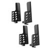 OSALADI 2pcs Angle Cell Phone Holder Double Slot Tablet Stand Wall-Mounted Bracket Phone Bracket Holder view 1