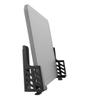 OSALADI 2pcs Angle Cell Phone Holder Double Slot Tablet Stand Wall-Mounted Bracket Phone Bracket Holder view 4