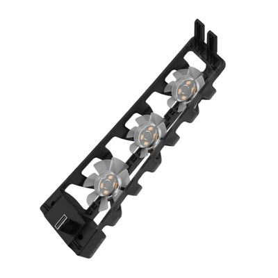 Uonlytech 2pcs Cooling Fan for USB Game Machine Hub Temperature Control Lifespan Performance Slim Design Air Cooler for Console Replacement for Broken Fans