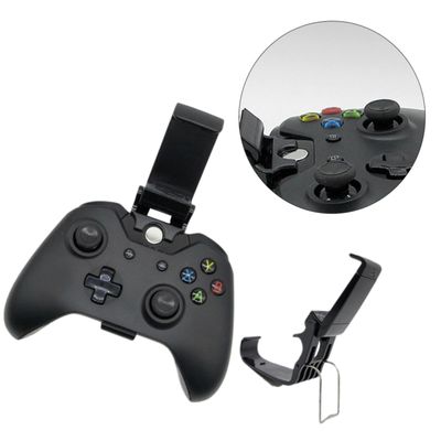 Uonlytech 2pc Gamepad Holder Clip Stand for Mobile Phones Controller Mount Bracket Compatible Flexible Design for Enhanced Gaming Experience
