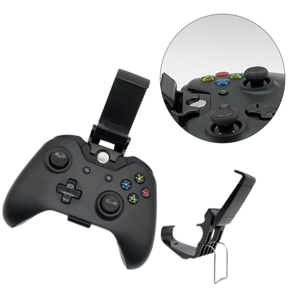 Uonlytech 2pc Gamepad Holder Clip Stand for Mobile Phones Controller Mount Bracket Compatible Flexible Design for Enhanced Gaming Experience