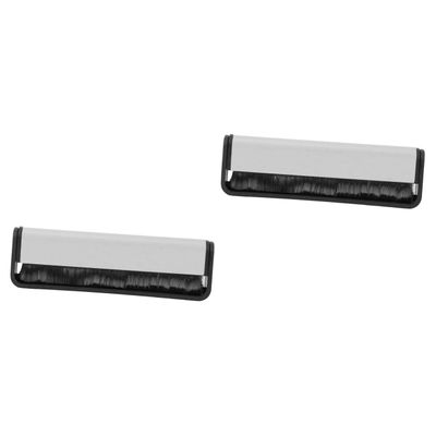 UPKOCH 2pcs Vinyl Record Inner Sleeves Cd Brush for Vinyl Records Cleaning Kit
