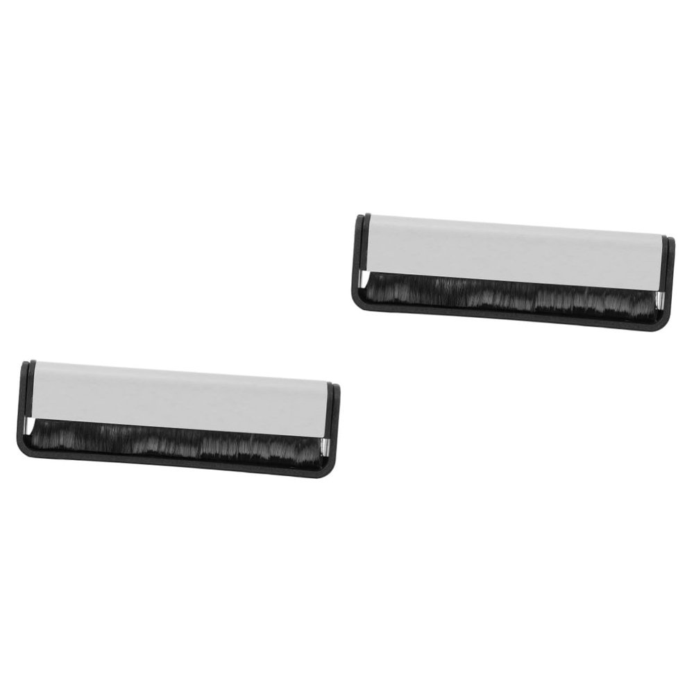 UPKOCH 2pcs Vinyl Record Inner Sleeves Cd Brush for Vinyl Records Cleaning Kit