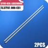 ARICCI 2 PCS/Set LED Backlight Strip Fit for LG 37LV3500 37LV3550 37T07-02a 37T07-02 37T07006-Y4102 73.37T07.003-0-CS1 T370HW05 view 2