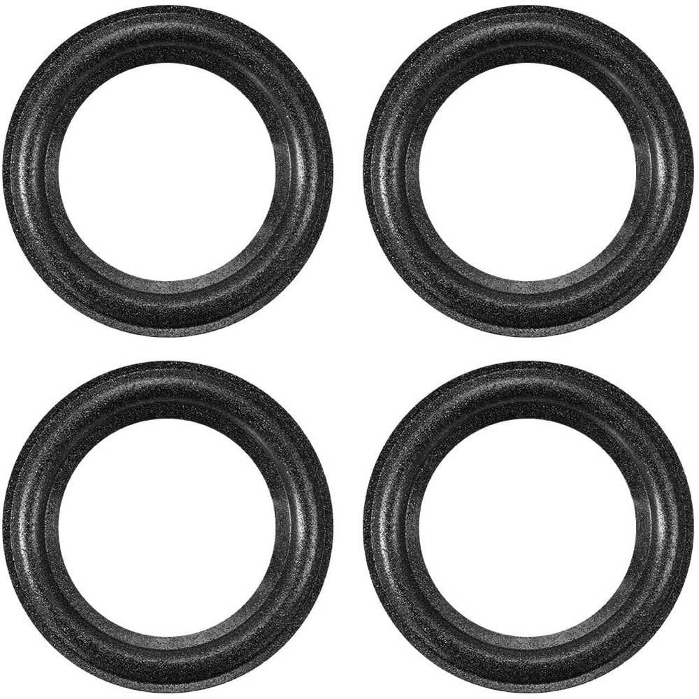 XYWHPGV 2" 2" Speaker Foam Edge Wrap Ring Replacement Parts for Speaker Repair or DIY 4 Pieces(60f50 0aef7 e4cc6 d8eb3 a5a32 bdb2e