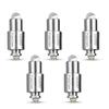 PakCan 5 Pcs Halogen LED Replacement Bulbs Compatible with Welch Allyn 3.5v Lamp 06500-u MacroView Otoscope Lamp view 1