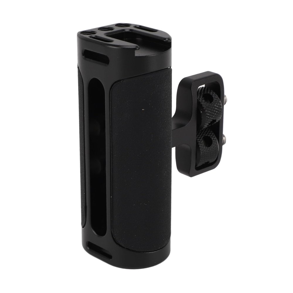BusoTh Camera Cage Grip, Camera Cage Side Handle 1/4 Inch Screw Hole Up and Down Adjustable Universal for Photography (Black), BusoTh30dsxiqbv9-12