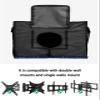 Outdoor TV Cover - USA Flag 4th of July Stars Blue White Red Stripe Retro Waterproof and Weatherproof 36"-39" LCD Movable Shield TV Display Screen Protector Outside Television Covers view 4