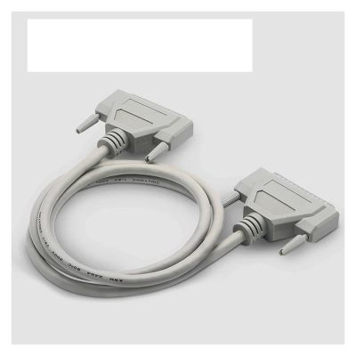 AJOHBM DB37 Pin Male to Female Serial Port Extension Data Cable Convert Cable Data Transmit Cable Conductor, 50cm