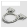 AJOHBM DB37 Pin Male to Female Serial Port Extension Data Cable Convert Cable Data Transmit Cable Conductor, 50cm view 1