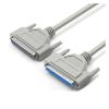 AJOHBM DB37 Pin Male to Female Serial Port Extension Data Cable Convert Cable Data Transmit Cable Conductor, 50cm view 2