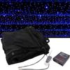LED Stage Starry Sky Cloth Background with DMX Control, Portable Foldable LED Stage Backdrop Window Curtain Lights for Wedding Party Night Club Christmas Show,2x3m view 1