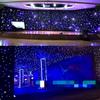 LED Stage Starry Sky Cloth Background with DMX Control, Portable Foldable LED Stage Backdrop Window Curtain Lights for Wedding Party Night Club Christmas Show,2x3m view 2
