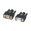 AJOHBM DB9 DB15 DB25 Pin Serial Port Connector Female Male Shell Socket Metal Plug Head 2 Rows Copper COM Adapter RS232 DP Joint(DB9-Plastic,Female Insert) view 1