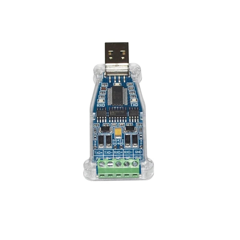 AJOHBM FT232RL CHIP USB to RS485 RS422 Isolation Module Communication Converter Adapter, 485 422 to USB Adaptor with TXD RXD LED