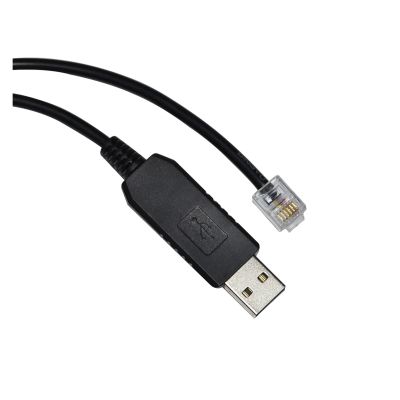 AJOHBM FT232RL USB to RJ11 6P4C Adapter RS232 Serial Cable for STEPNET Stepper Motor Driver to PC Compatible Copley SER-USB-RJ11(3m,FT232RL Chip)