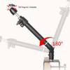 MekUk Projector Hanger 360 Flexible Articulating Long Arm Clamp Bracket, Mount Stand for Projector for CCTV/Camera/Projector/Webcam view 3