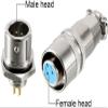 XYWHPGV Aviation Connector Plug, 10mm 2P WatPanel Male Wire Waterproof Power Chassis Metal Accessories Aviation Cable Connector Gold Plated Plug (6a3 view 3