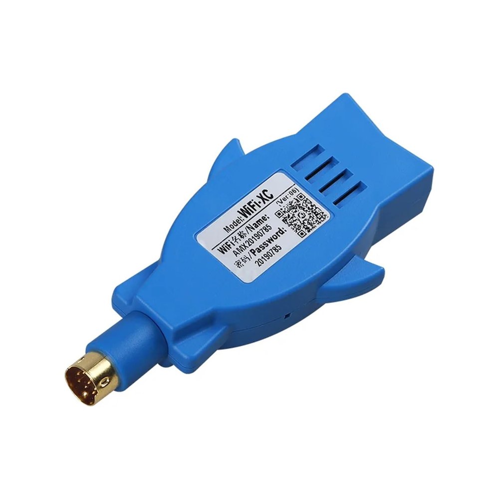 AJOHBM Suitable XI~JE XC/XD Series PLC WiFi Wireless Programming Adapter Replace USB-XC Communication Cable WiFi-XC MD8 Pin to RS232(WiFi-XC)