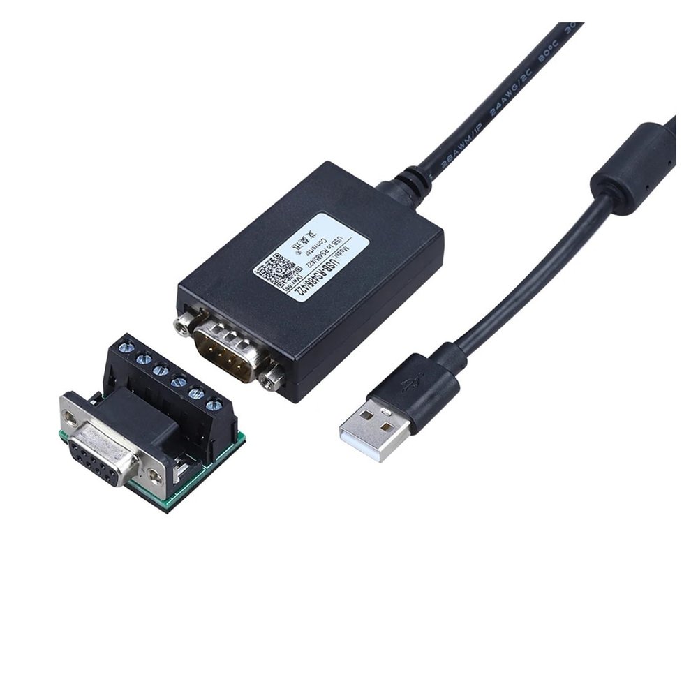 AJOHBM Chip USB to Serial RS-485/422 Cable Converter USB to RS485 RS422 DB9 9Pin Adapter IM1-U502 Communication Signal Converter