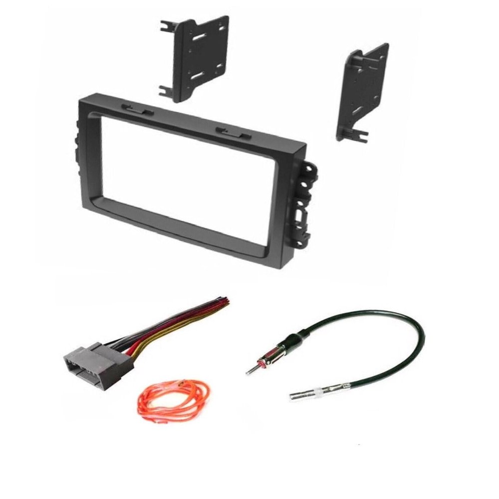 Double Din Car Stereo Kit, Wire Harness, and Antenna Adapter Made for Dodge: 2006-2008 Ram 1500, 2006-2009 Ram 2500/3500 -Factory NAV Vehicles Only -No Factory External Amp Vehicles