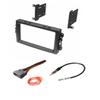 Double Din Car Stereo Kit, Wire Harness, and Antenna Adapter Made for Dodge: 2006-2008 Ram 1500, 2006-2009 Ram 2500/3500 -Factory NAV Vehicles Only -No Factory External Amp Vehicles view 1