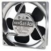 109S072UL 230V 18/16W 120mm Fan - 0.11/0.09A 120X120X38MM AC Cooling Fan, Silver view 3