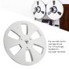 1/4 7 Inch Empty Reel, Aluminum Alloy, 6 Hole Opening, Stainless Steel Screws, Replacement for Reel to Reel Tape Drives, Sturdy and view 2