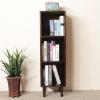 GLigeT CD Rack 3-Tier Vinyl Record Album Storage, Solid Wood Floor Standing Book Case CD Storage Cabinet with Legs, for Living Room, Bedroom, Office Disc Rack view 2