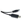AJOHBM USB RS485 to RJ45 Adapter Serial Communication Cable for LEADSHINE Stepper DM2C-RS522 DM2C-RS556 DM2C-RS870 DM2C-RS882AC(3.6M) view 3