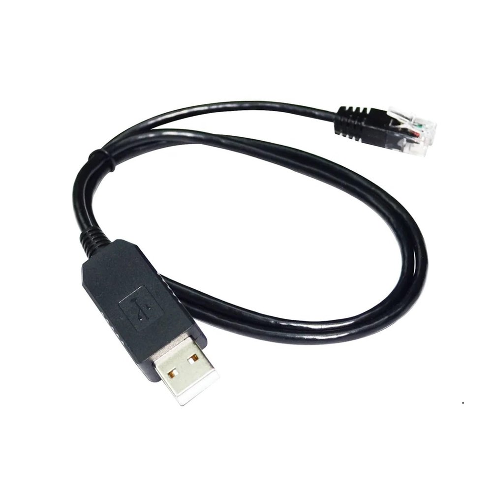 AJOHBM FTDI EQDIR USB to RJ11 RJ12 6P4C Adapter Serial Control Cable for Sky-Watcher AZ, GTI MOUNTS Connect to PC OR ZWO ASIAIR KABLE (Size : 1.8m)