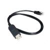 AJOHBM FTDI EQDIR USB to RJ11 RJ12 6P4C Adapter Serial Control Cable for Sky-Watcher AZ, GTI MOUNTS Connect to PC OR ZWO ASIAIR KABLE (Size : 1.8m) view 1