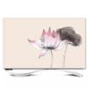 ABANO Indoor Peony LCD TV Dust Cover, Stretchable TV Screen Protector for Curved Table Hanging LED Dustproof Slipcover Bedroom Living Room Decoration TV Set Cover view 1