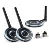 TIMBOOTECH Wireless HDMI Transmitter and 2 Receivers - Up to 8 Receivers, Plug and Play, 5.8G HDMI Wireless Extender for PC, Laptop, Camera, Cable Box to Multiple TVs, Monitors, Projectors - 165FT/50M view 1