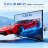 TIMBOOTECH Wireless HDMI Transmitter and 2 Receivers - Up to 8 Receivers, Plug and Play, 5.8G HDMI Wireless Extender for PC, Laptop, Camera, Cable Box to Multiple TVs, Monitors, Projectors - 165FT/50M view 4