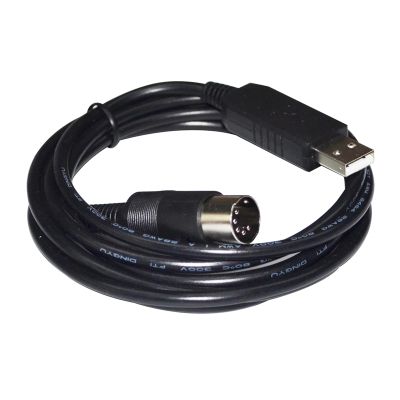 AJOHBM FT232RL USB to DIN 5PIN Male Adapter RS232 Serial Communication Cable for SHI~KO Electronic Scale Balance(1.8m)