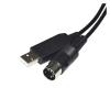 AJOHBM FT232RL USB to DIN 5PIN Male Adapter RS232 Serial Communication Cable for SHI~KO Electronic Scale Balance(1.8m) view 3