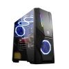 ARrase Computer Case, Glass Panel Panoramic Large Side View, Supports ATX Micro ATX ITX,8x120mm Chassis Fan,Supports 280 Water Cooling, 18648 view 1