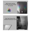 ARrase Computer Case, Glass Panel Panoramic Large Side View, Supports ATX Micro ATX ITX,8x120mm Chassis Fan,Supports 280 Water Cooling, 18648 view 3