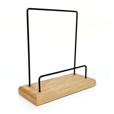 GLigeT CD Rack Vinyl Record Holder, Solid Wood Vinyl Record Storage, Vinyl Holder for Record Display, Simple Portable Album Display Stand Record Organizer Disc Rack (Color : B)