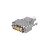 AJOHBM DB9 DB15 DB25 Pin Serial Port Connector Female Male Shell Socket Metal Plug Head 2 Rows Copper COM Adapter RS232 DP Joint(DB15-ABS,Male Insert) view 4