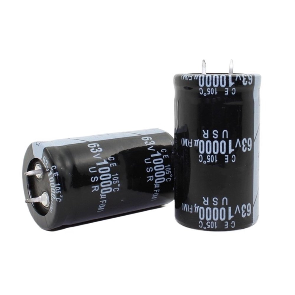 2PCS-28PCS 63V10000UF Electrolytic Capacitor 10000UF 63V 30x50MM (Size : 6PCS)