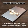 Nurse Stickers Funny Nursing Graduation Stethoscope Stickers for Car Truck, Laptop, Phone Case, Luggage, Water Bottle - Vinyl Sticker Medical Healthcare Gift Idea (5 inches) view 3