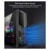 ARrase Computer Case,Supports ATX/M-ATX/ITX,Supports 290mm Graphics Card,Reserves 5 Fan Installation Positions,Supports Water Cooling, 18648 view 4